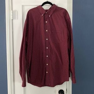 Men’s Checkered Button Down